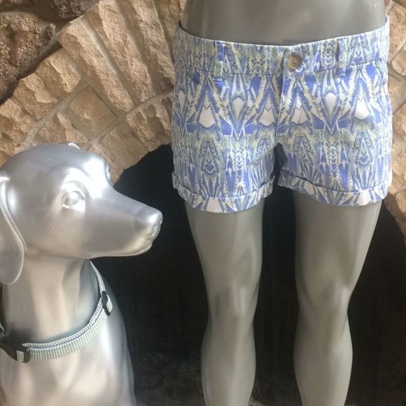 American Eagle Outfitters Pants - American Eagle Midi Stretch Printed Shorts